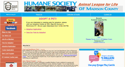Desktop Screenshot of humanesocietyall.com
